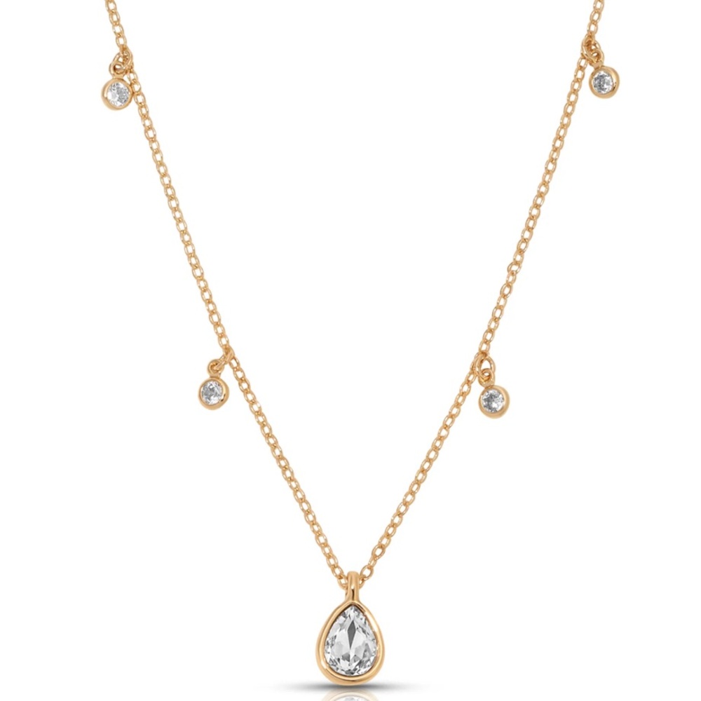 NWT Crystal Drop Necklace
